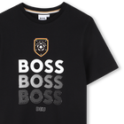Kurz&auml;rmeliges t-shirt BOSS 
                    BOY