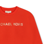 Sweatshirt mit Glitzereffekt MICHAEL KORS 
                    GIRL