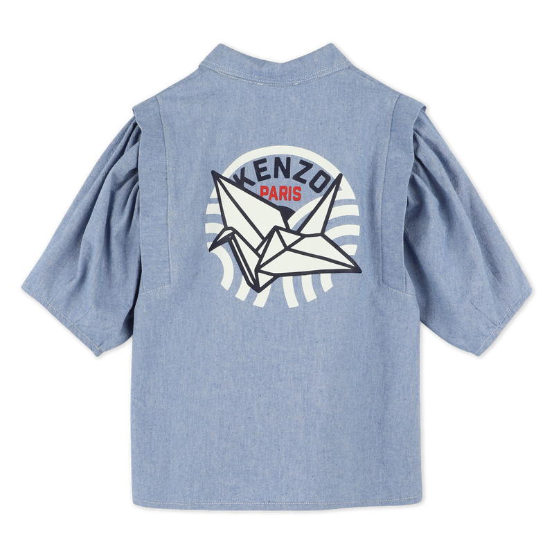 Kurzarm-Bluse KENZO KIDS 
                        GIRL