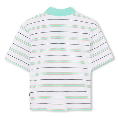 KURZ&Auml;RMELIGES POLOSHIRT HUGO BOY