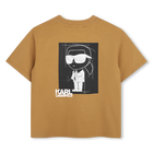 T-Shirt mit kurzen &Auml;rmeln KARL LAGERFELD KIDS 
                    BOY
