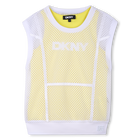 2-in-1-netz-t-shirt DKNY 
                    GIRL