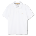 Weites Baumwoll-Poloshirt BOSS 
                    BOY
