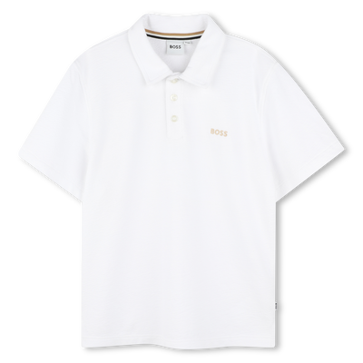 Weites Baumwoll-Poloshirt BOSS BOY
