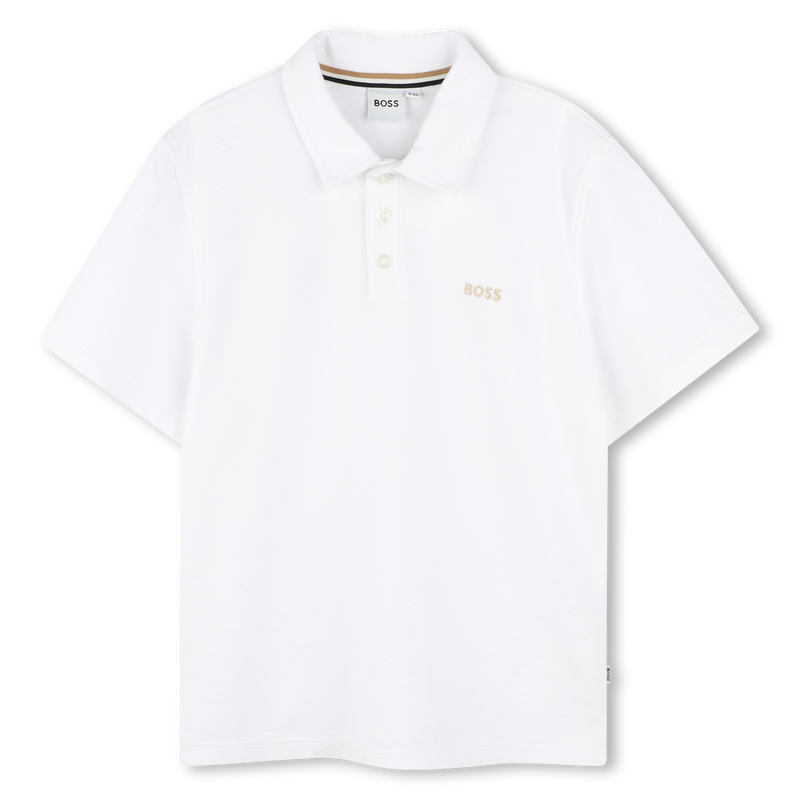 Weites Baumwoll-Poloshirt BOSS 
                        BOY
