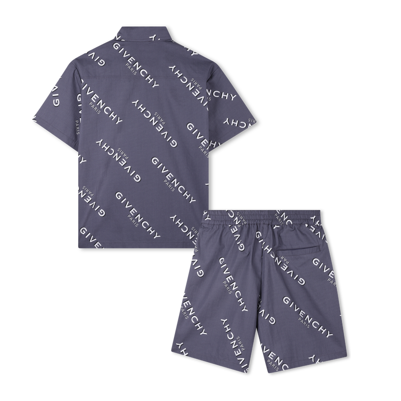 SET AUS HEMD UND SHORTS GIVENCHY 
                        BOY