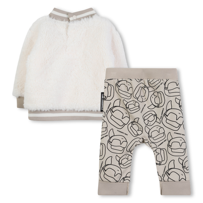 Set aus Sweatshirt und Jogginghose KARL LAGERFELD KIDS 
                        BOY