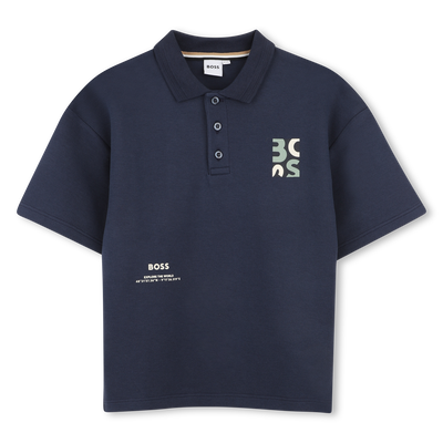 KURZ&Auml;RMELIGES POLOSHIRT BOSS BOY