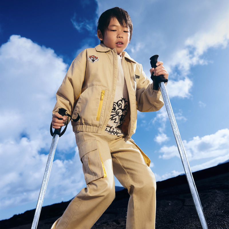 Jacke aus Baumwolle KENZO KIDS 
                        BOY