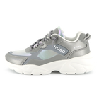 Schn&uuml;rsneakers aus Materialmix HUGO 
                    GIRL