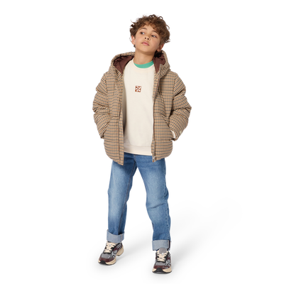 Karo-Steppjacke KIDS AROUND BOY