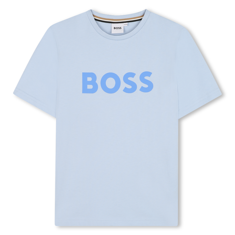 Kurz&auml;rmliges Baumwollshirt BOSS 
                        BOY