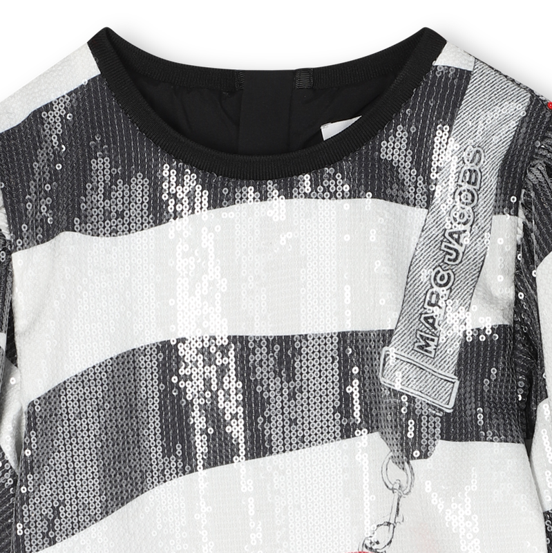 Kleid mit vollem Zebramuster MARC JACOBS 
                        GIRL