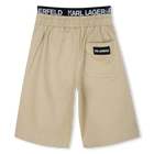 Twill-Bermudas KARL LAGERFELD KIDS 
                    BOY
