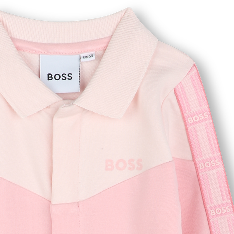 Pyjama mit Cut-outs und Kragen BOSS 
                        GIRL