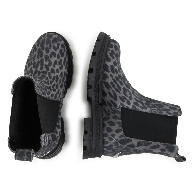 Lederstiefelundten mit Muster ZADIG & VOLTAIRE 
                        GIRL