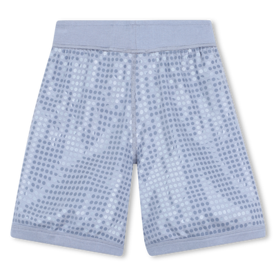 Baumwoll-Shorts mit Pailletten DKNY GIRL