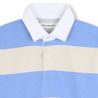 Gestreiftes lang&auml;rmeliges Poloshirt BILLIEBLUSH 
                    BOY