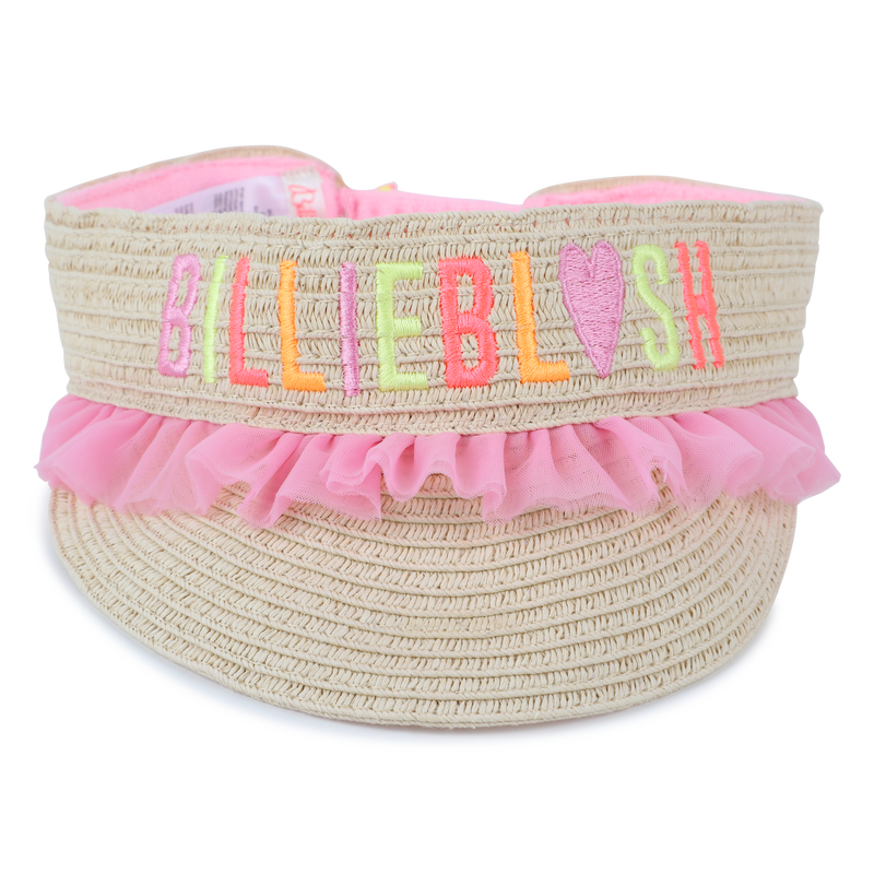 Visor mit gesticktem Logo BILLIEBLUSH 
                        GIRL
