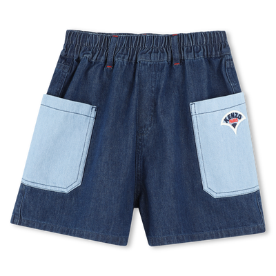 Jeansshorts mit Taschen KENZO KIDS GIRL