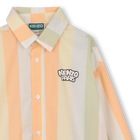 Gestreiftes langarmhemd KENZO KIDS 
                    BOY
