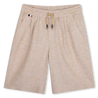 Bermudashorts aus leinen BOSS 
                    BOY