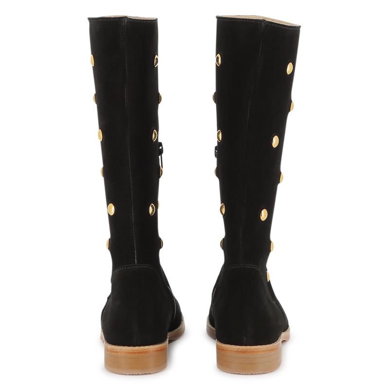 Stiefel aus Kalbsveloursleder CHLOE 
                        GIRL