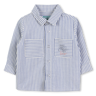 Gestreiftes Hemd aus Baumwolle KENZO KIDS 
                    BOY