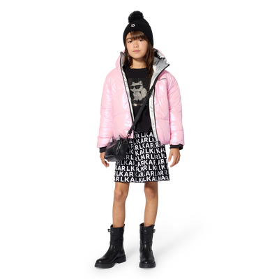 Kurzes Kleid KARL LAGERFELD KIDS GIRL