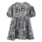 Kleid mit Ballon&auml;rmeln KENZO KIDS 
                    GIRL