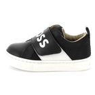 Ledersneaker mit Klettriemen BOSS 
                    BOY