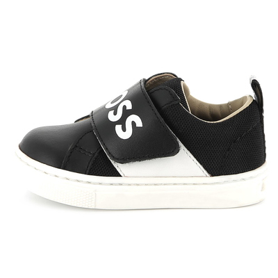 Ledersneaker mit Klettriemen BOSS BOY