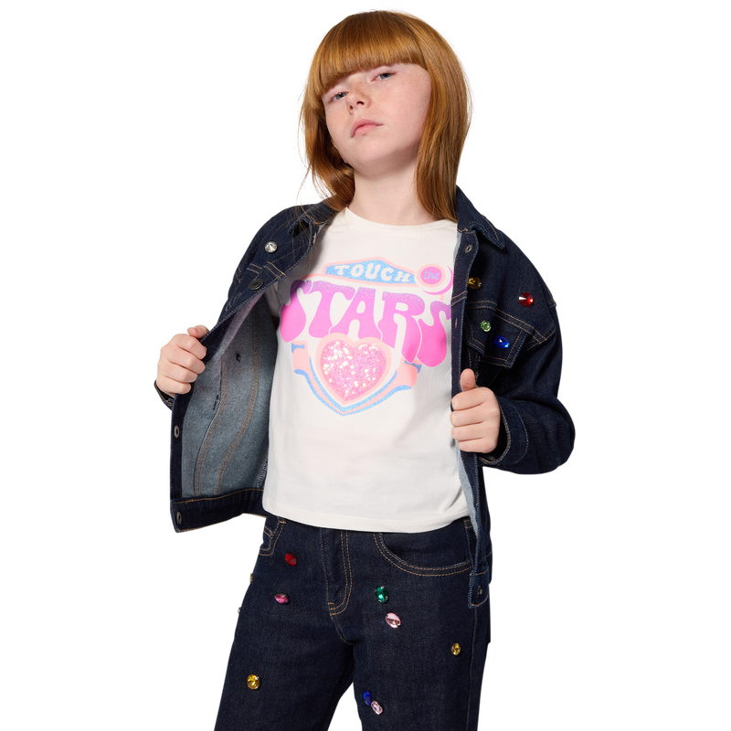 Hose aus rohem Denim MARC JACOBS 
                        GIRL