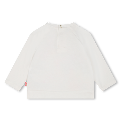 Baumwoll-Shirt mit Pailletten BILLIEBLUSH GIRL