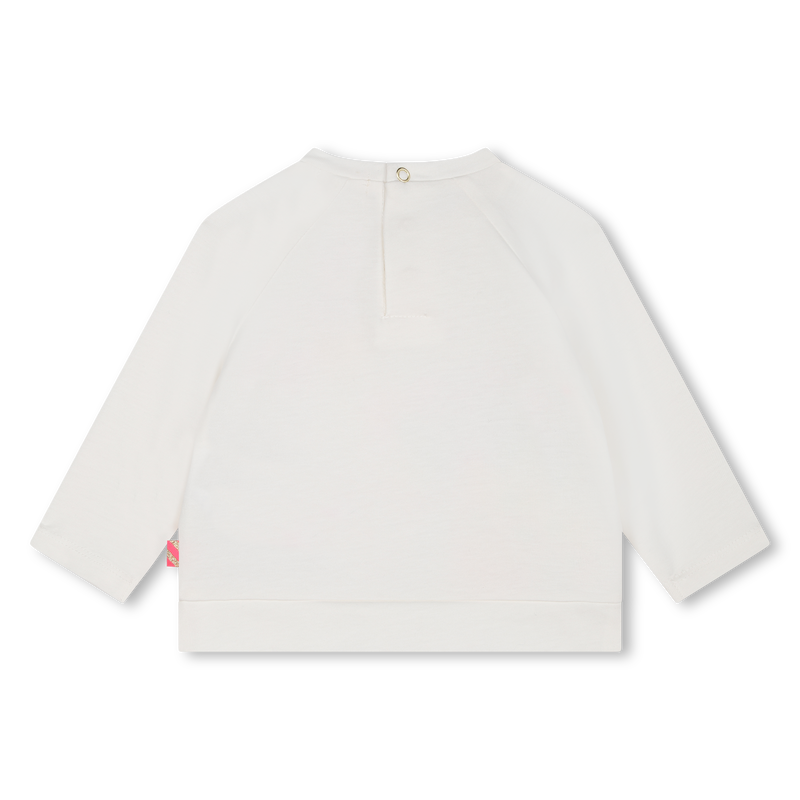 Baumwoll-Shirt mit Pailletten BILLIEBLUSH 
                        GIRL