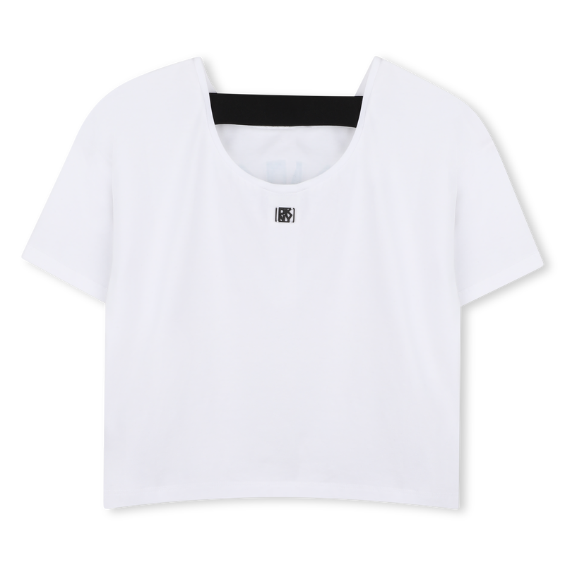 KURZ&Auml;RMELIGES T-SHIRT DKNY 
                        GIRL