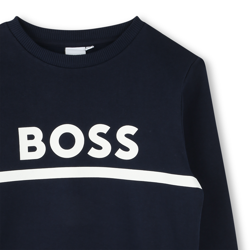 FLEECE-SWEATSHIRT BOSS 
                        BOY