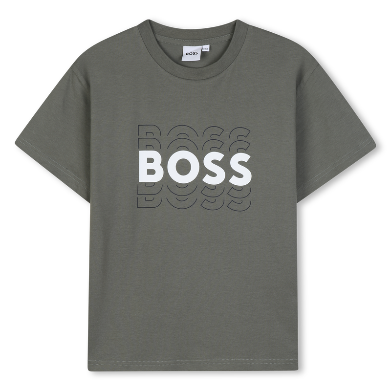 KURZ&Auml;RMELIGES T-SHIRT BOSS 
                        BOY