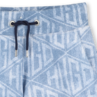 Sweat-Bermudas in Jeansoptik HUGO 
                    JUNGE