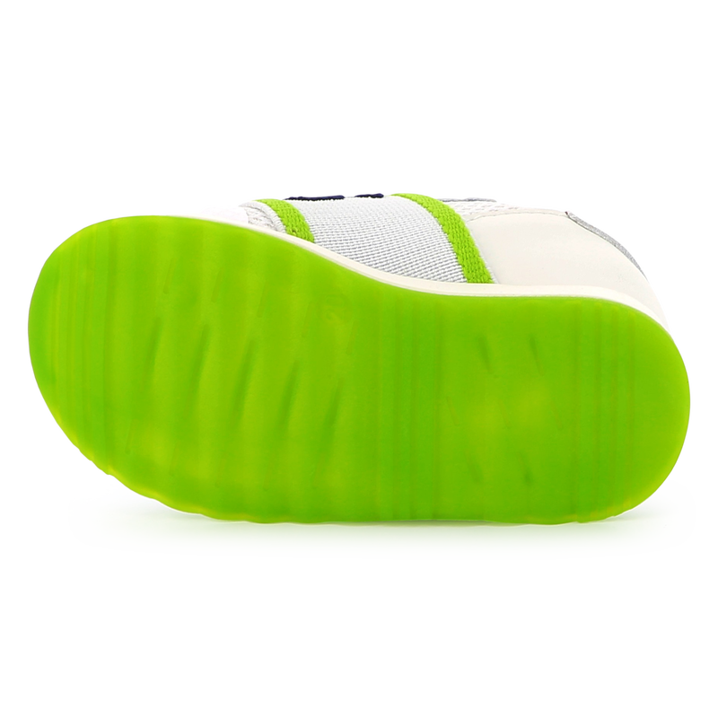 Ledersneaker mit Mesh BOSS 
                        BOY