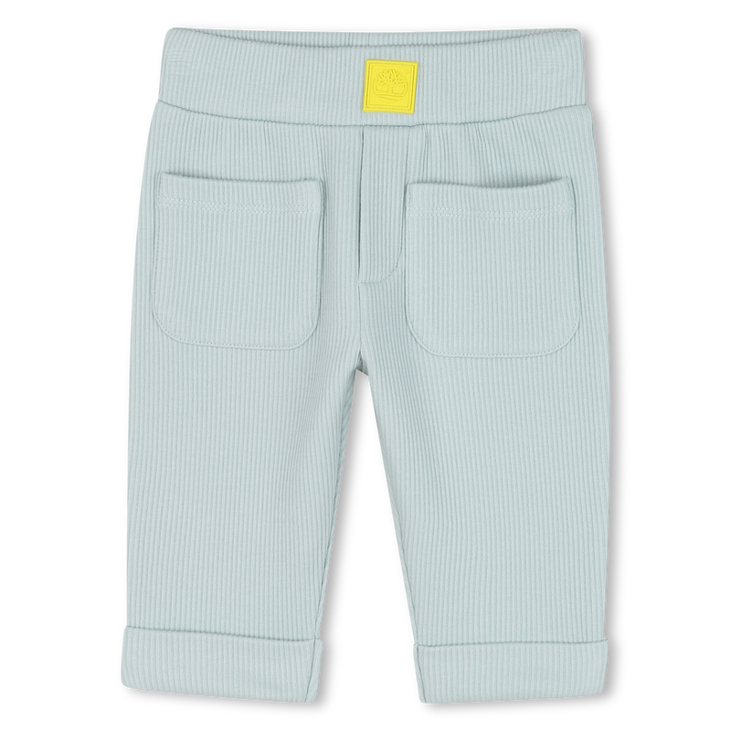 Gerippte Jogginghose aus Fleece TIMBERLAND 
                        BOY