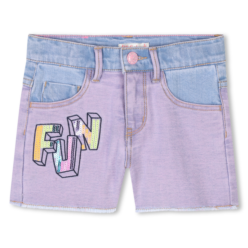 Jeansshorts mit Pailletten BILLIEBLUSH 
                        GIRL