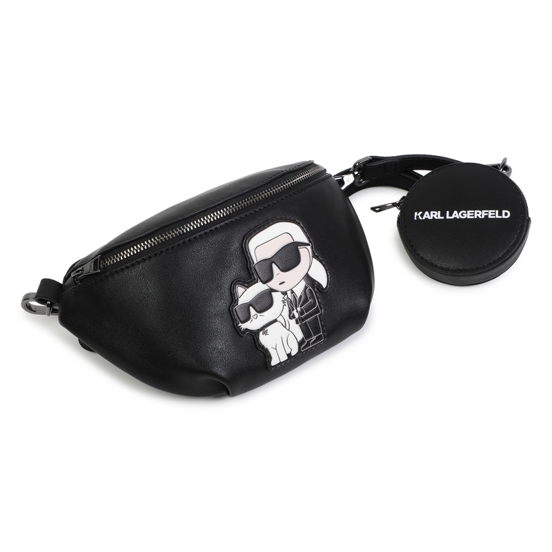 Bauchtasche und Portemonnaie KARL LAGERFELD KIDS 
                        GIRL