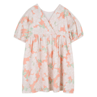 Kleid mit ballon&auml;rmeln KENZO KIDS 
                    GIRL