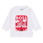 Langarmshirt aus Baumwolle BOSS 
                    BOY
