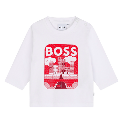 Langarmshirt aus Baumwolle BOSS BOY