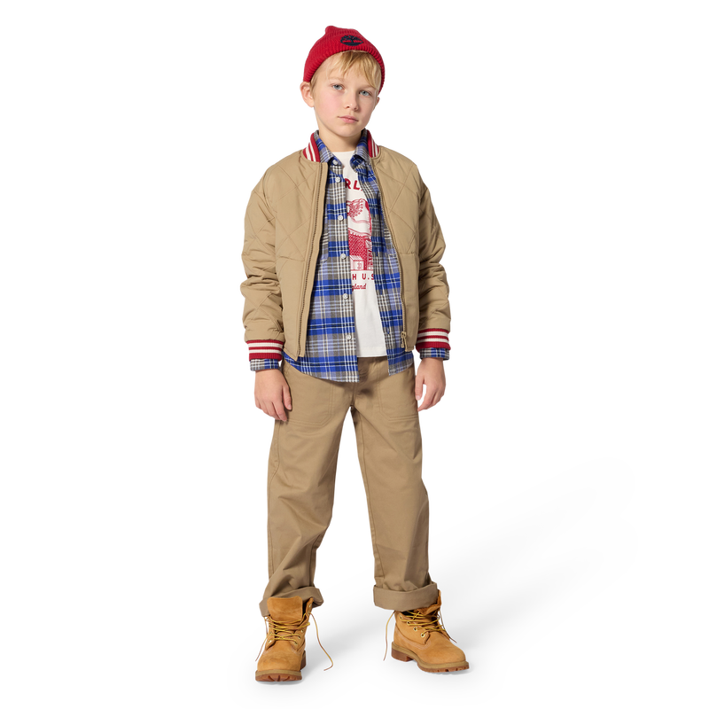 T-Shirt mit kurzen &Auml;rmeln TIMBERLAND 
                        BOY