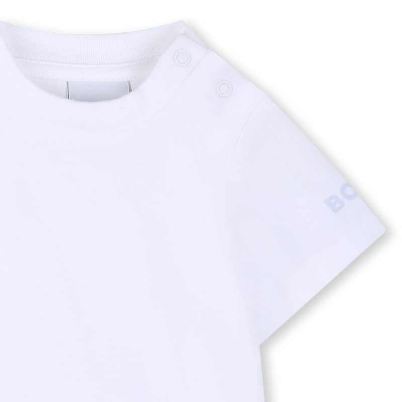 OVERALL + T-SHIRT-SET BOSS 
                        BOY