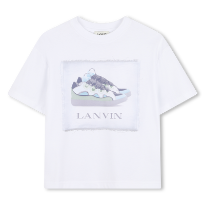 KURZ&Auml;RMELIGES T-SHIRT LANVIN BOY
