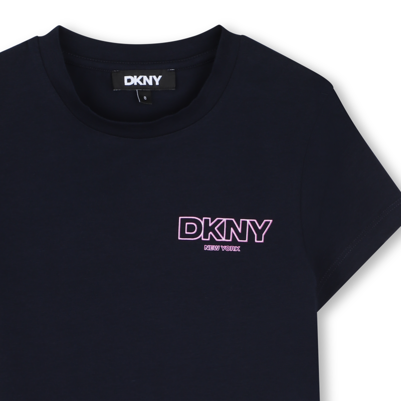 T-Shirt mit kurzen &Auml;rmeln DKNY 
                        GIRL